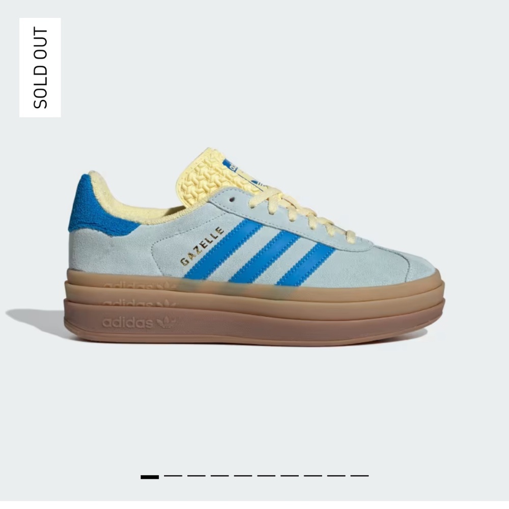 Adidas Gazelle Bold Shoes size 5